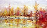 2011 Autumn Reflections painting